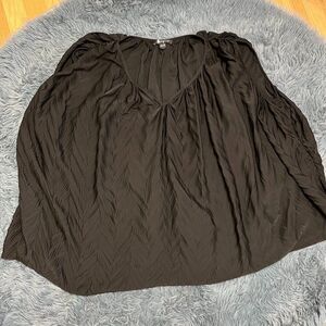 Timeless by Naeem Khan Black Blouse Size XL 1X